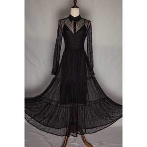 Good Beymen Club Black Lace Dress Long Sleeves Size N/A